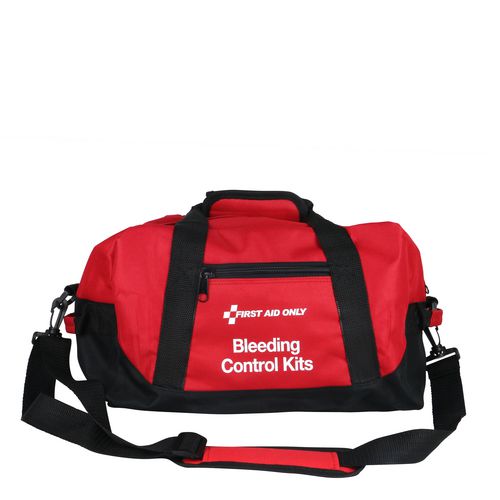Image of First Aid Only Bleeding Control Multiple Victim Bag, 60 Pieces, Fabric Bag