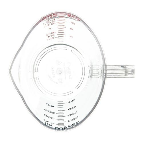 Image of Carlisle Commercial Measuring Cup, 1 pt, Plastic, Clear