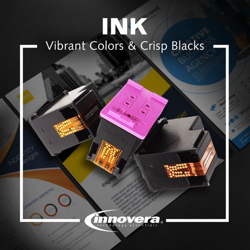 Image of Innovera® Remanufactured Yellow High-Yield Ink, Replacement for 910XL (3YL64AN), 825 Page-Yield