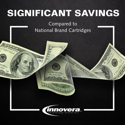 Image of Innovera® Remanufactured Yellow High-Yield Ink, Replacement for 910XL (3YL64AN), 825 Page-Yield