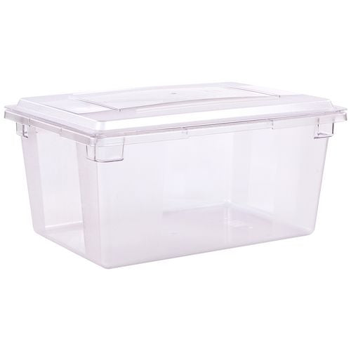 Image of Carlisle StorPlus Polycarbonate Food Storage Container, 16.6 gal, 18 x 26 x 12, Clear, Plastic
