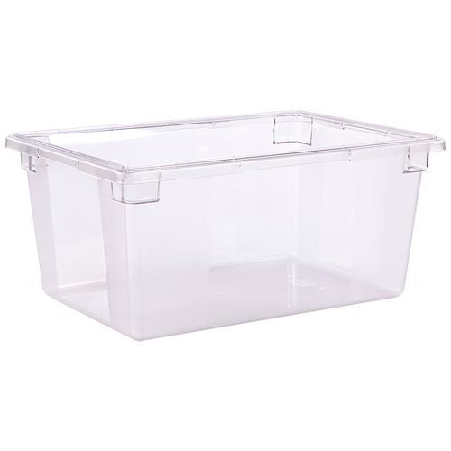 Image of Carlisle StorPlus Polycarbonate Food Storage Container, 16.6 gal, 18 x 26 x 12, Clear, Plastic