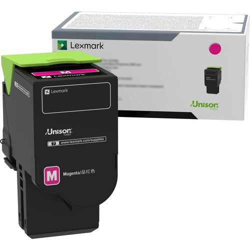 Image of Lexmark 78C00MG Return Program Toner, 1,400 Page-Yield, Magenta