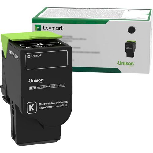 Image of Lexmark 78C0XKG Return Program Extra High-Yield Toner, 8,500 Page-Yield, Black