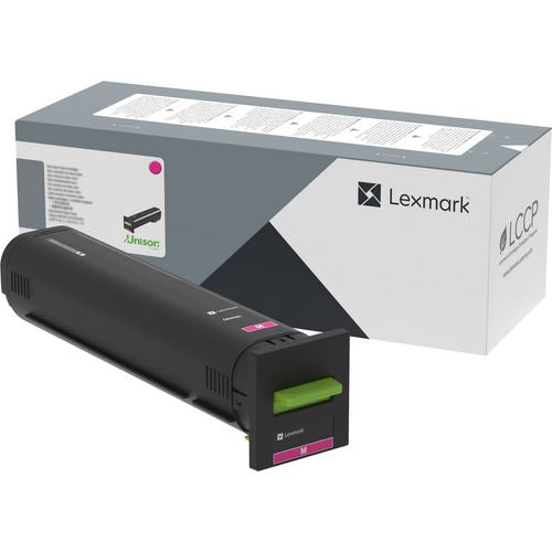 Image of Lexmark 72K0X30 Extra High-Yield Toner, 22,000 Page-Yield, Magenta