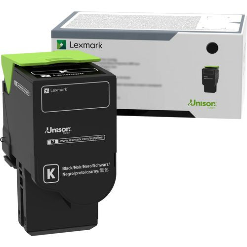 Image of Lexmark 78C0UKG Return Program Ultra High-Yield Toner, 10,500 Page-Yield, Black