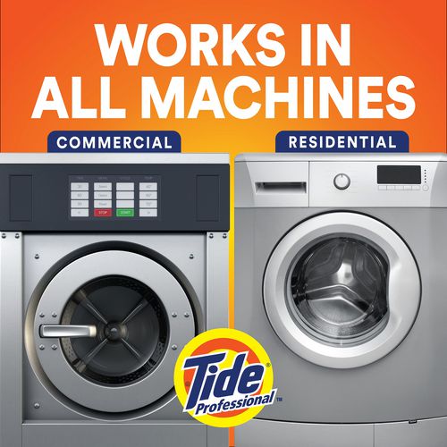 Image of Tide® Professional Commercial Powder Laundry Detergent, HE Compatible, 155 Loads, 197 oz Box