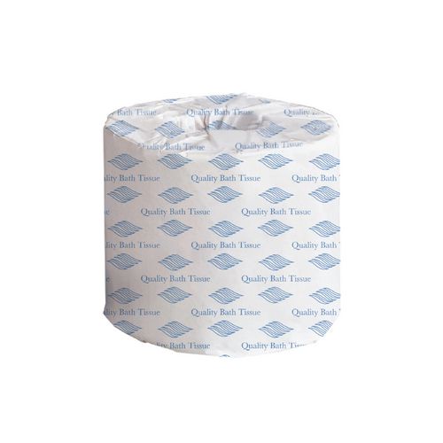 Image of GEN Standard Bath Tissue, White, 2-Ply, 4 x 3, 500 Sheets/Roll, 96 Rolls/Carton
