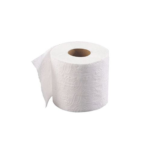 Image of GEN Standard Bath Tissue, 2-Ply, White, 4 x 3, 400 Sheets/Roll, 96 Rolls/Carton