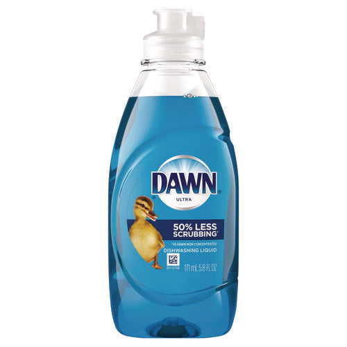 Image of Dawn® Ultra Liquid Dish Detergent, Dawn Original, 5.8 oz Bottle, 18/Carton