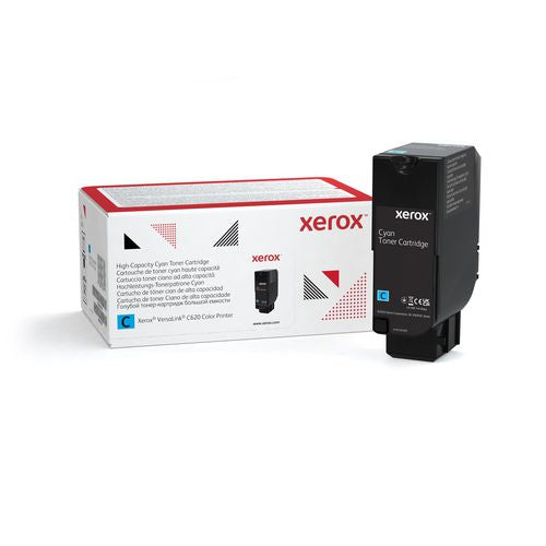 Image of Xerox® 006R04625 High-Yield Toner, 12,000 Page-Yield, Cyan