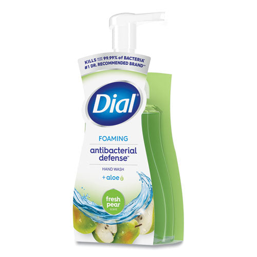 Image of Dial® Antibacterial Foaming Hand Wash, Fresh Pear Scent, 8 oz, 8/Carton