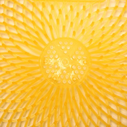 Image of Impact® Eclipse Urinal Screen, Citrus Scent, Yellow, 0.09 lb, 36/Carton