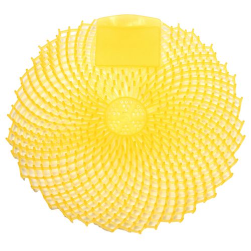 Image of Impact® Eclipse Urinal Screen, Citrus Scent, Yellow, 0.09 lb, 36/Carton