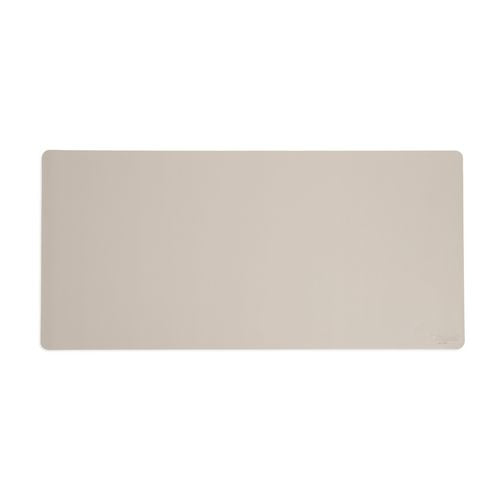 Image of Smead Vegan Leather Desk Pads, 36 x 17, SandStone