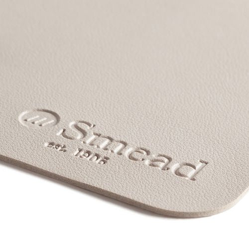 Image of Smead Vegan Leather Desk Pads, 36 x 17, SandStone