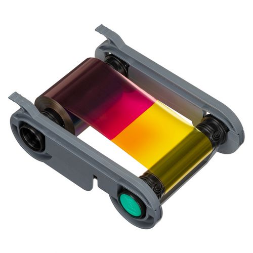 Image of Evolis® R6F203A100 YMCKOK Color Ribbon, Four-Color
