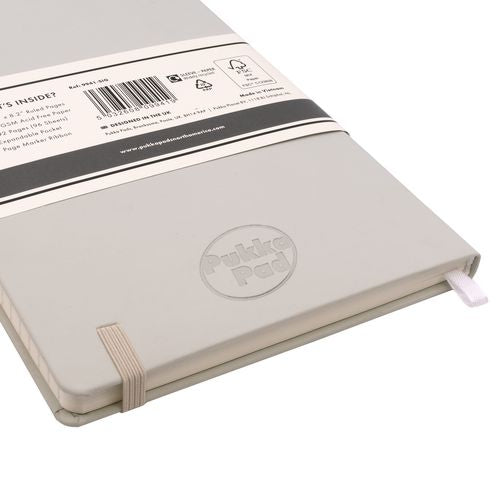 Image of PUKKA PAD® Soft Cover Notebook, College Rule, Pebble Cover, (96) 8.2 x 5.11 Sheets