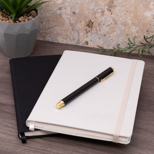 Image of PUKKA PAD® Soft Cover Notebook, College Rule, Pebble Cover, (96) 8.2 x 5.11 Sheets
