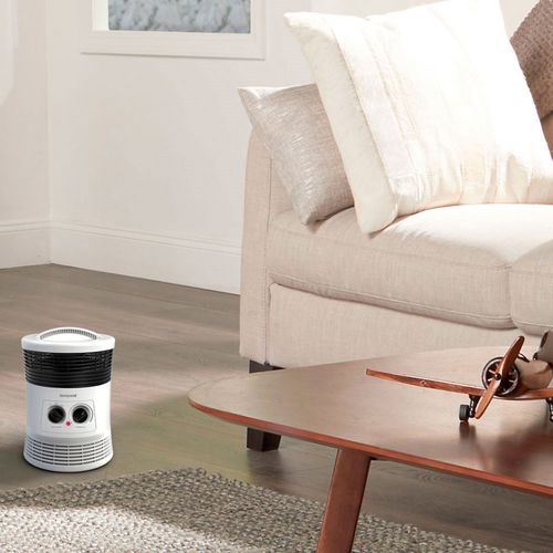 Image of Honeywell Surround Fan Forced Heater, 1,500 W, 8.1 x 11.2 x 7.9, White