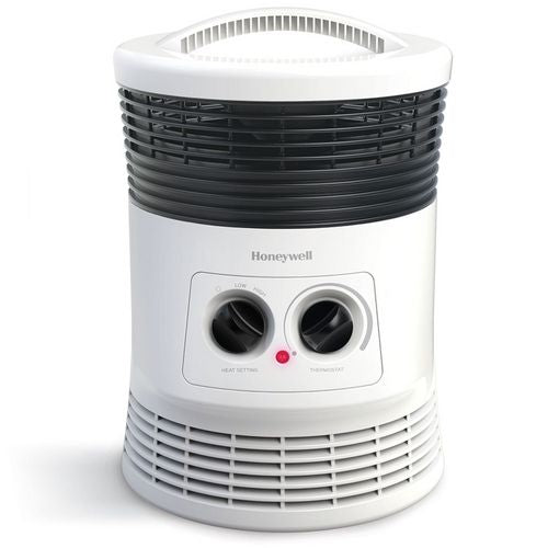 Image of Honeywell Surround Fan Forced Heater, 1,500 W, 8.1 x 11.2 x 7.9, White
