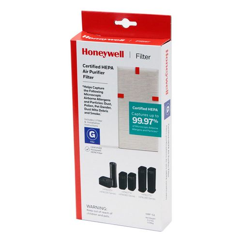 Image of Honeywell Filter G True HEPA Air Purifier Filter, 1.5 x 10