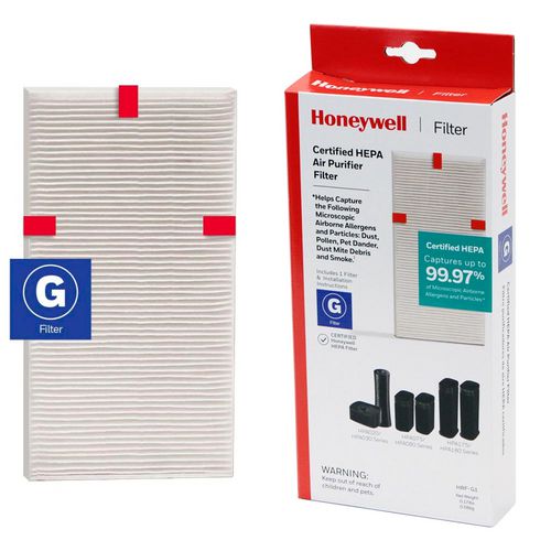 Image of Honeywell Filter G True HEPA Air Purifier Filter, 1.5 x 10
