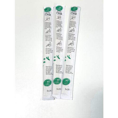Image of Kari-Out® Chopsticks, Wood, 9", White, 1,340/Carton