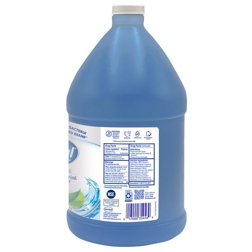 Image of Dial® Antibacterial Foaming Hand Wash Refill, Spring Water Scent, 1 gal, 4/Carton