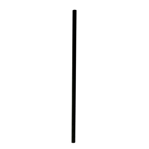 Image of Boardwalk® Wrapped Jumbo Paper Straws, 7.75", Paper, Black, 320/Pack, 4 Packs/Carton