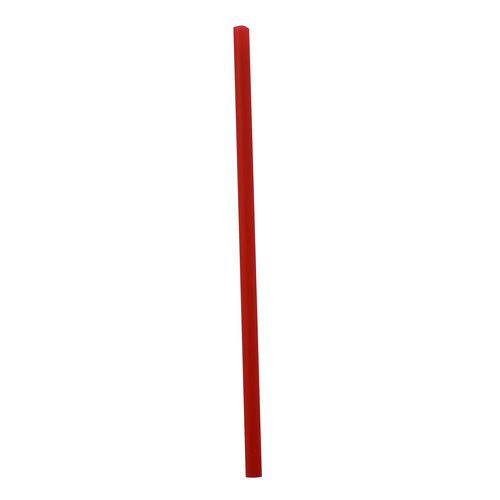 Image of Boardwalk® Wrapped Giant Straws, 7.75", Polypropylene, Red, 300/Pack, 24 Packs/Carton
