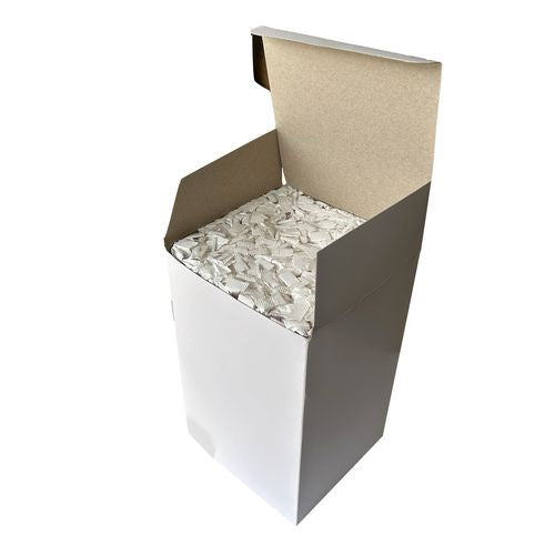 Image of Boardwalk® Wrapped Giant Straws, 7.75", Polypropylene, Red, 300/Pack, 24 Packs/Carton