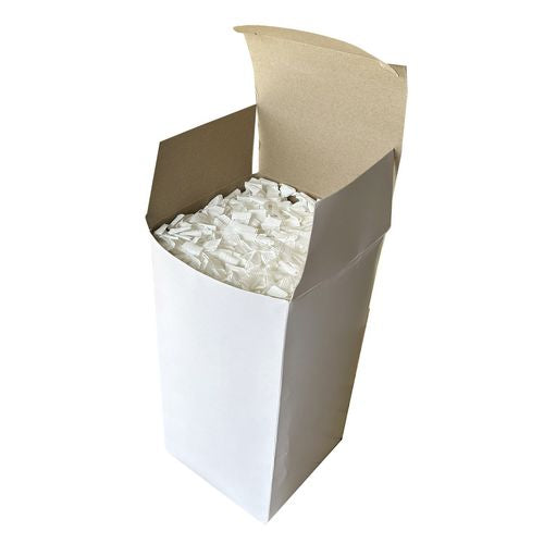 Image of Boardwalk® Wrapped Jumbo Paper Straws, 7.75", Paper, White, 320/Pack, 4 Packs/Carton