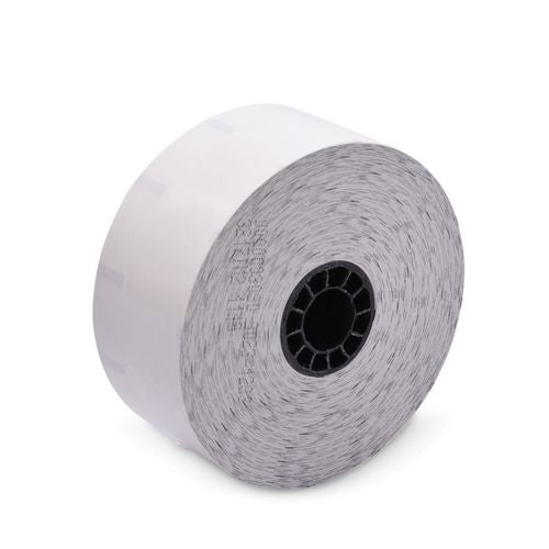 Image of Iconex Sticky Media, 2.28" x 270 ft, White, 12 Rolls/Carton