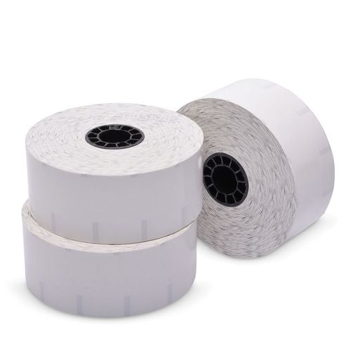 Image of Iconex Sticky Media, 2.28" x 270 ft, White, 12 Rolls/Carton