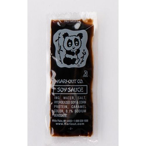 Image of Kari-Out® Soy Sauce, 9 g Packet, 450/Carton
