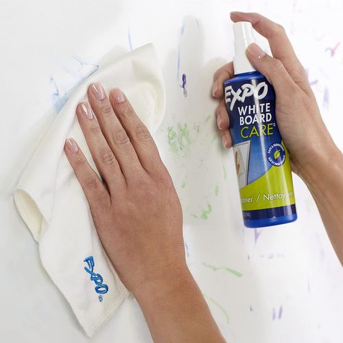 Image of EXPO® White Board CARE Dry Erase Surface Cleaner, 8 oz Spray Bottle, 12/Carton