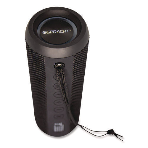 Image of Spracht Blunote Turbo Wireless Speaker, Bluetooth, Black