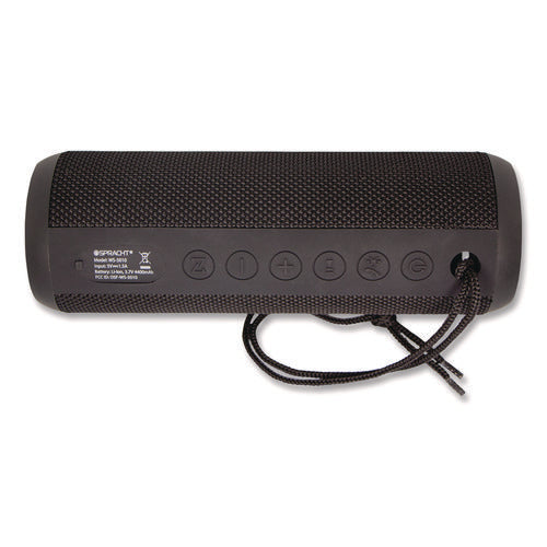 Image of Spracht Blunote Turbo Wireless Speaker, Bluetooth, Black