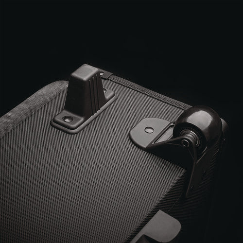 Image of Solo Morgan Recycled Rolling Catalog Case, Fits Devices Up to 17.3", 18.13 x 7.13 x 13.5, Black/Gray