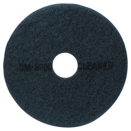 Image of 3M Low-Speed High Productivity Floor Pads 5300, 16" Diameter, Blue, 5/Carton