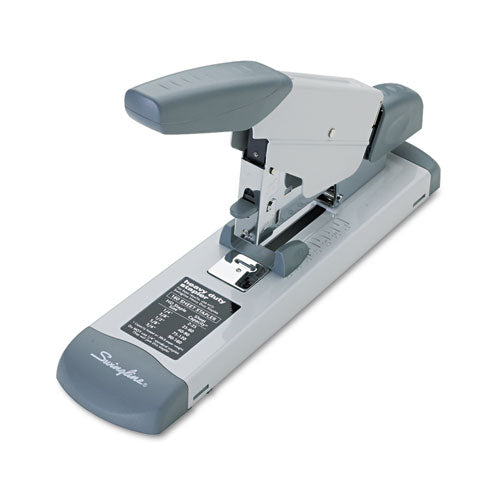 Image of Swingline® Deluxe Heavy-Duty Stapler, 160-Sheet Capacity, Platinum