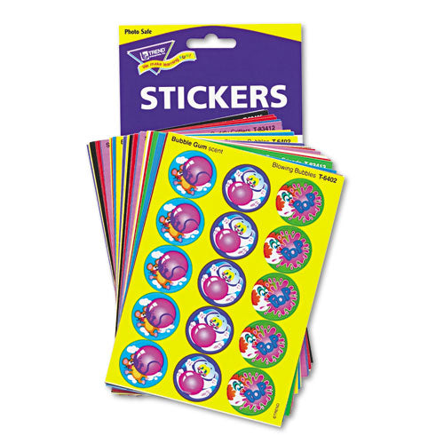 Image of TREND® Stinky Stickers Variety Pack, General Variety, Assorted Colors, 480/pack