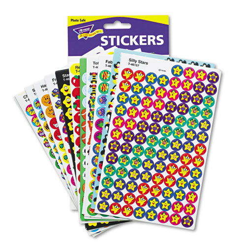 Image of TREND® Superspots And Supershapes Sticker Variety Packs, Awesome Assortment, Assorted Colors, 5,100/pack