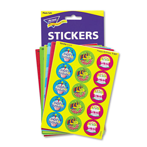 Image of TREND® Stinky Stickers Variety Pack, Holidays And Seasons, Assorted Colors, 435/pack