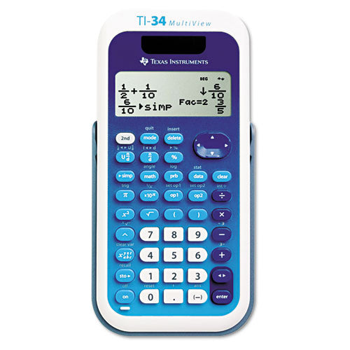 Image of Texas Instruments Ti-34 Multiview Scientific Calculator, 16-Digit Lcd