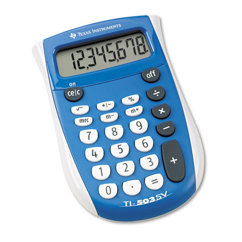Image of Texas Instruments Ti-503sv Pocket Calculator, 8-Digit Lcd