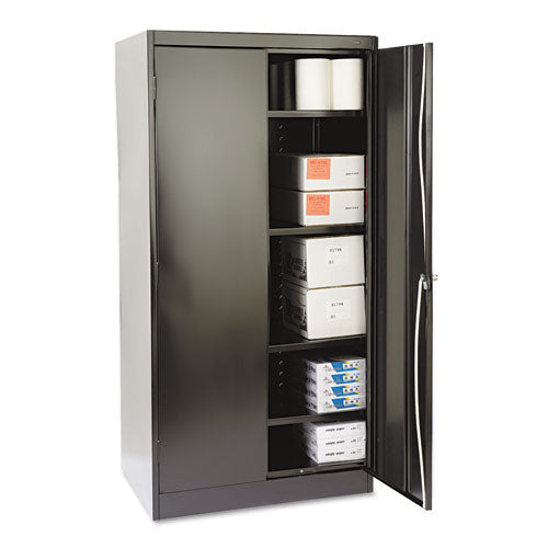 Image of Tennsco 72" High Standard Cabinet (Unassembled), 36w x 24d x 72h, Black