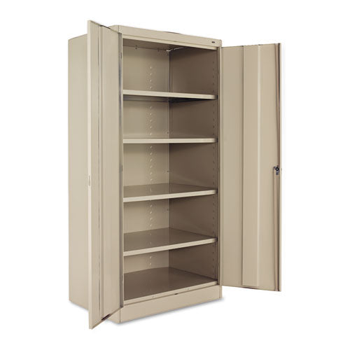 Image of Tennsco 72" High Standard Cabinet (Unassembled), 36w x 24d x 72h, Putty
