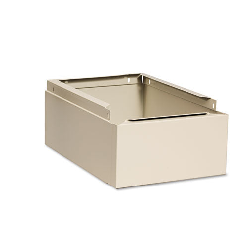 Image of Tennsco Optional Locker Base, 12w X 18d X 6h, Sand